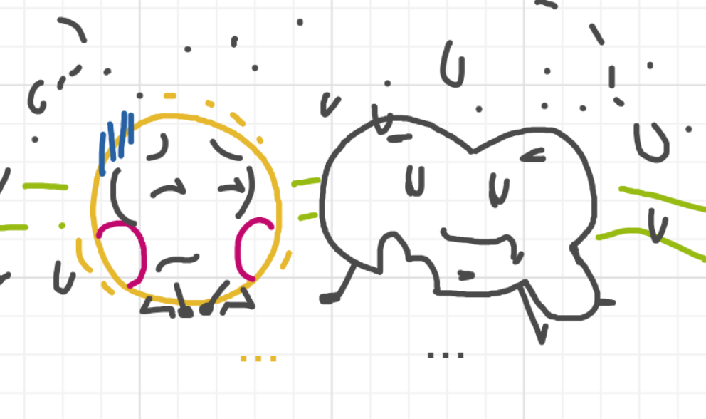 A panel from I've Been Everywhere, Man, episode nine of the Board Boards object show by Furretwalk/WalkingFurret.